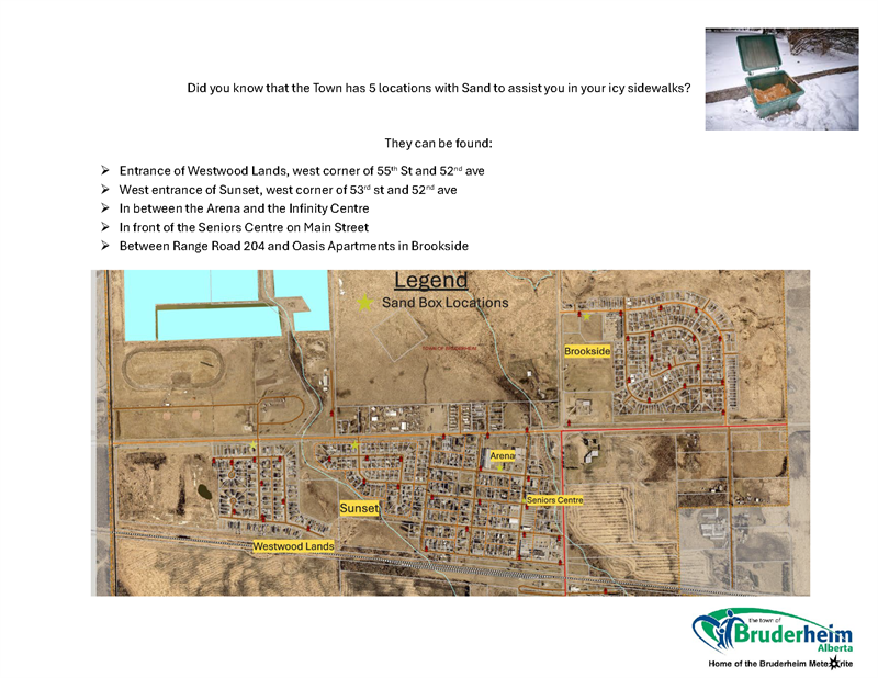 Town of Bruderheim Sandbox Locations