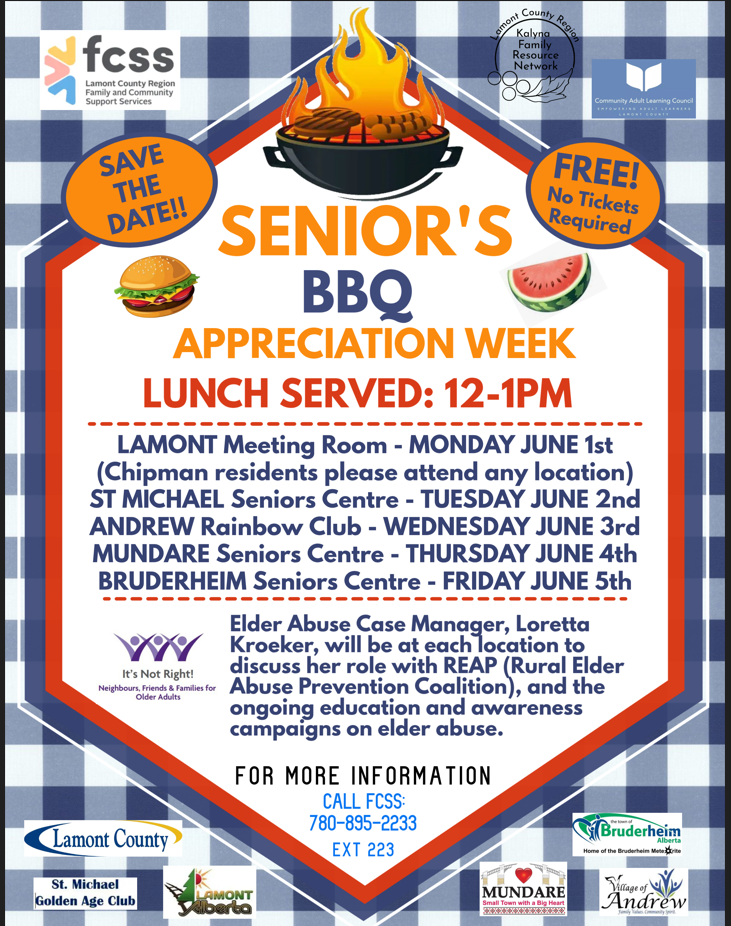 Senior's Appreciation BBQ